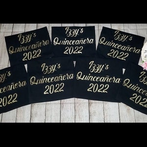Personalized Quinceañera T-Shirts