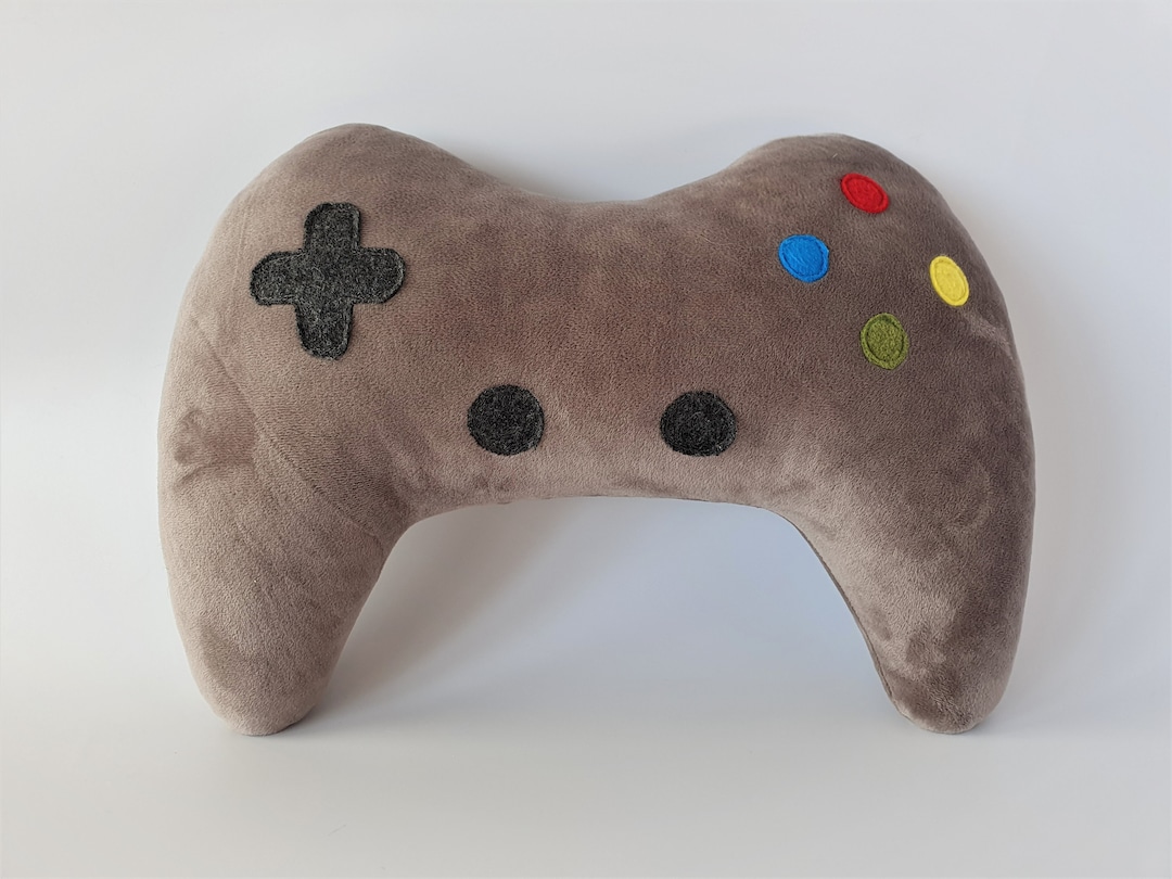 Game Controller Pillow, Plush Game Console, Playstation Style Pillow
