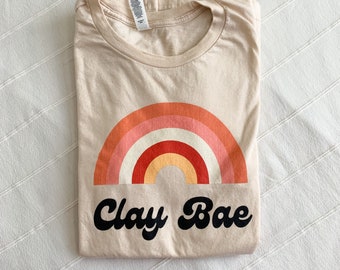 Clay Bae Tee para fabricantes de arcilla, camisetas de arcilla, regalos de arcilla polimérica, regalos de cerámica y cerámica, camisetas de arcilla