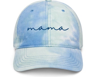 Mama Tie Dye Hat | Mama Cap, Mama Dad Hat, Gift for Mom, Mama, Baseball Cap, Gifts for Mama, Mother's Day Gift