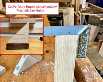 PDF Magnetic Saw Guide Plans - Written plans and Dimensioned Pictures