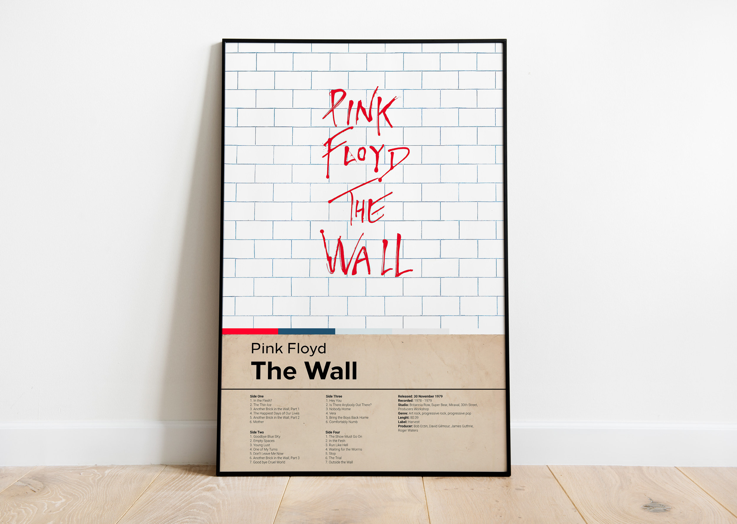 Pink floyd the wall album cover art nimfari