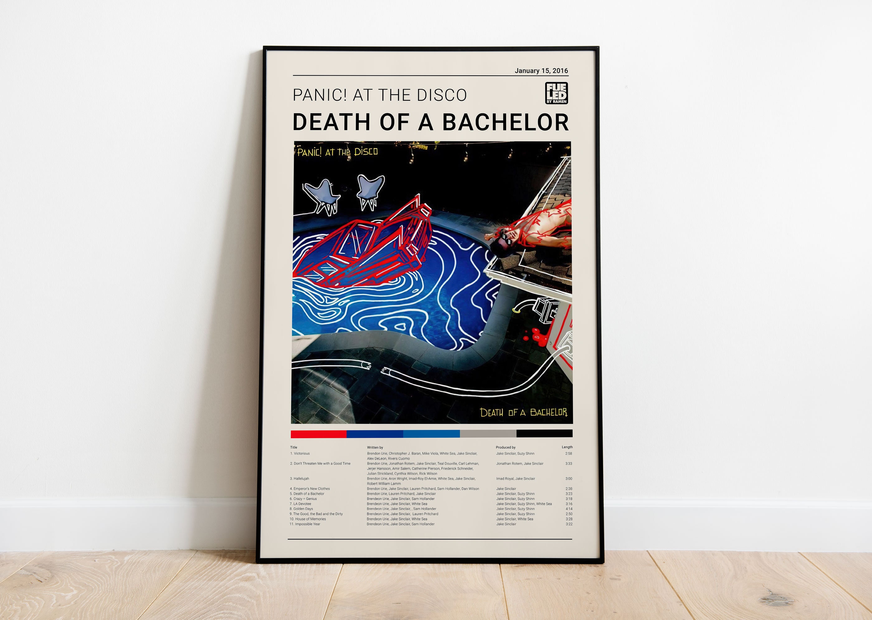 Panic at the Disco Poster Panic at the Disco Print Death | Etsy