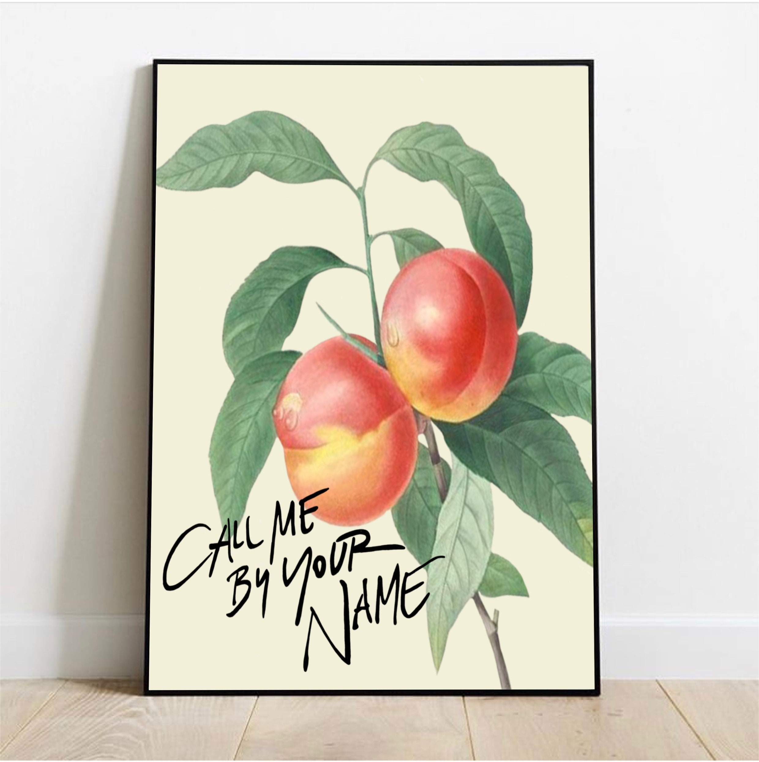 Call Me By Your Name Peach Scene Book