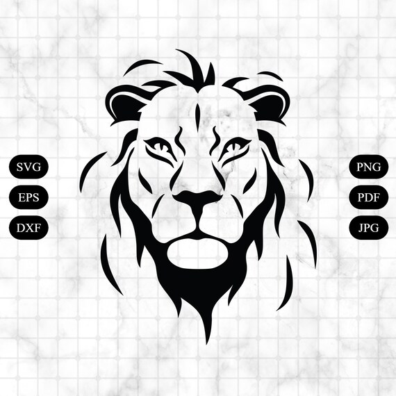 Free Free 254 Lion Face Svg Free SVG PNG EPS DXF File