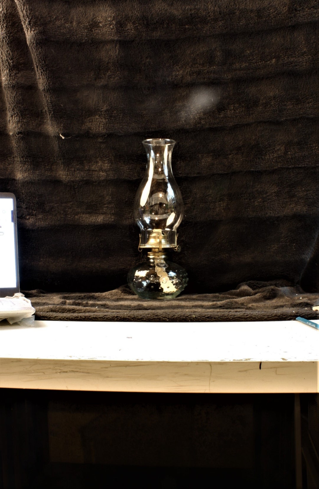 Lamplighter Farm Vintage Oil Lamp Etsy