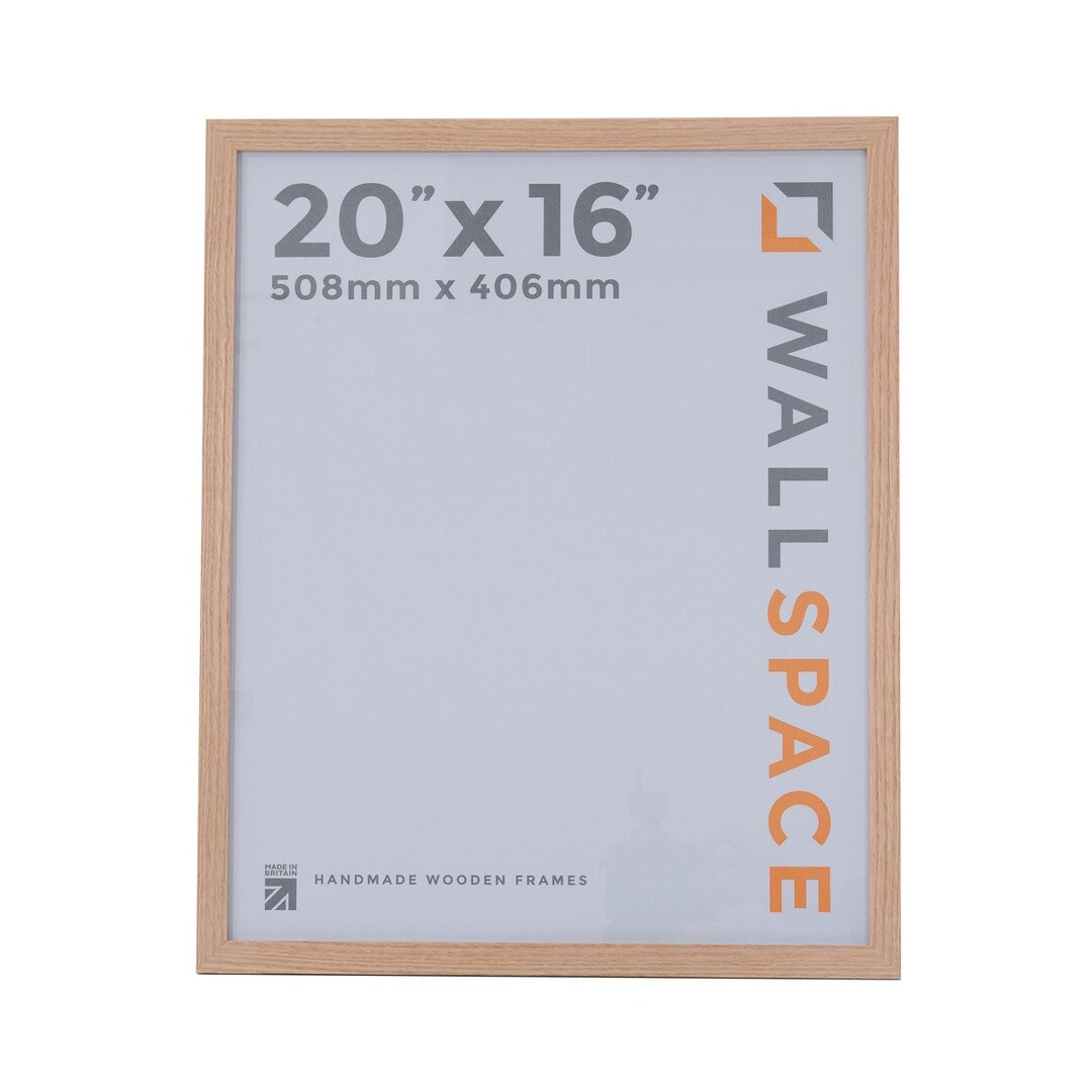 20x16 Oak Frame Light Oak Picture Frame 20x16 Inches 20 X 16 Inch Oak