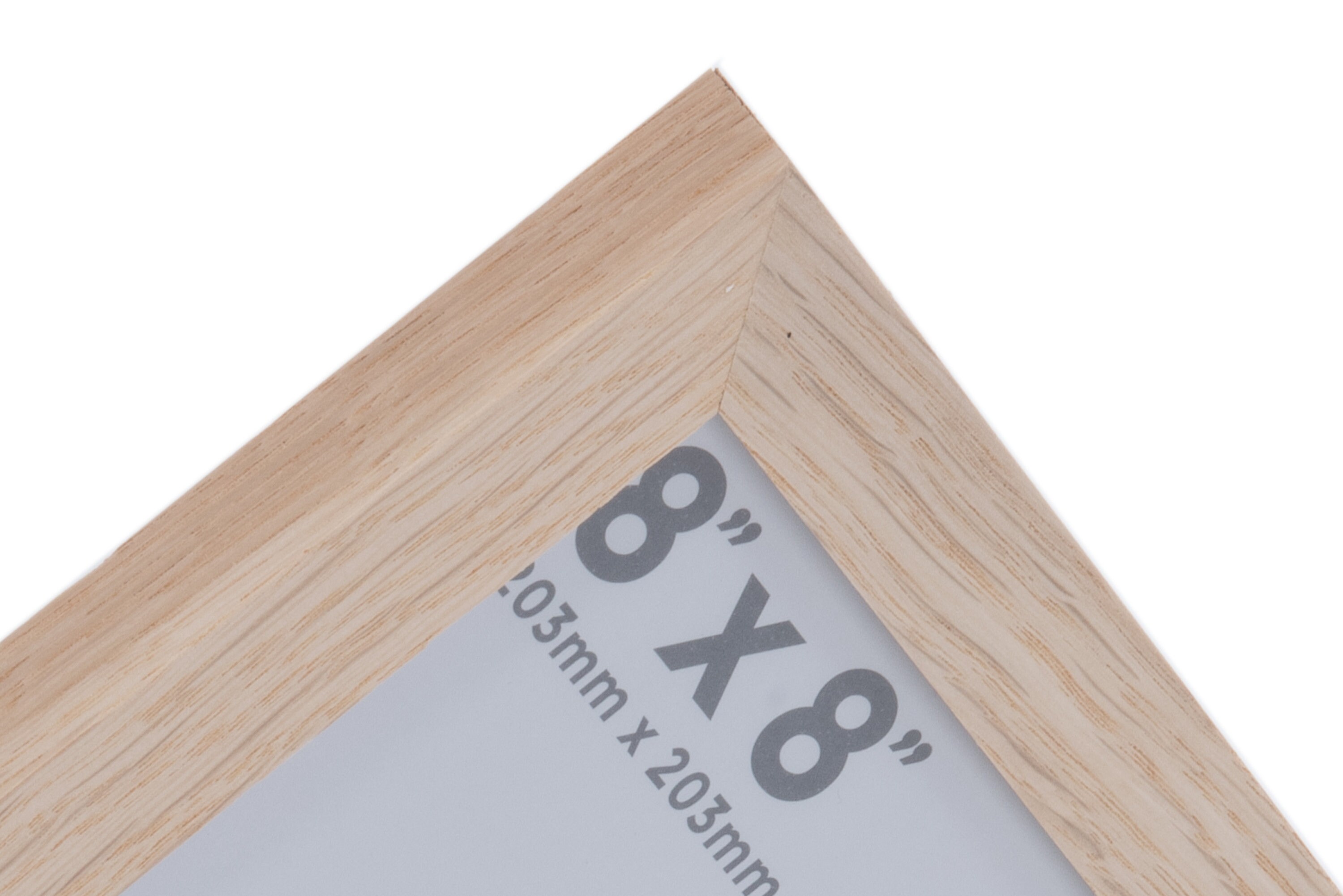 8x8 Oak Frame Square 8x8 Photo Frame 8 X 8 Inch Oak Photo Etsy UK