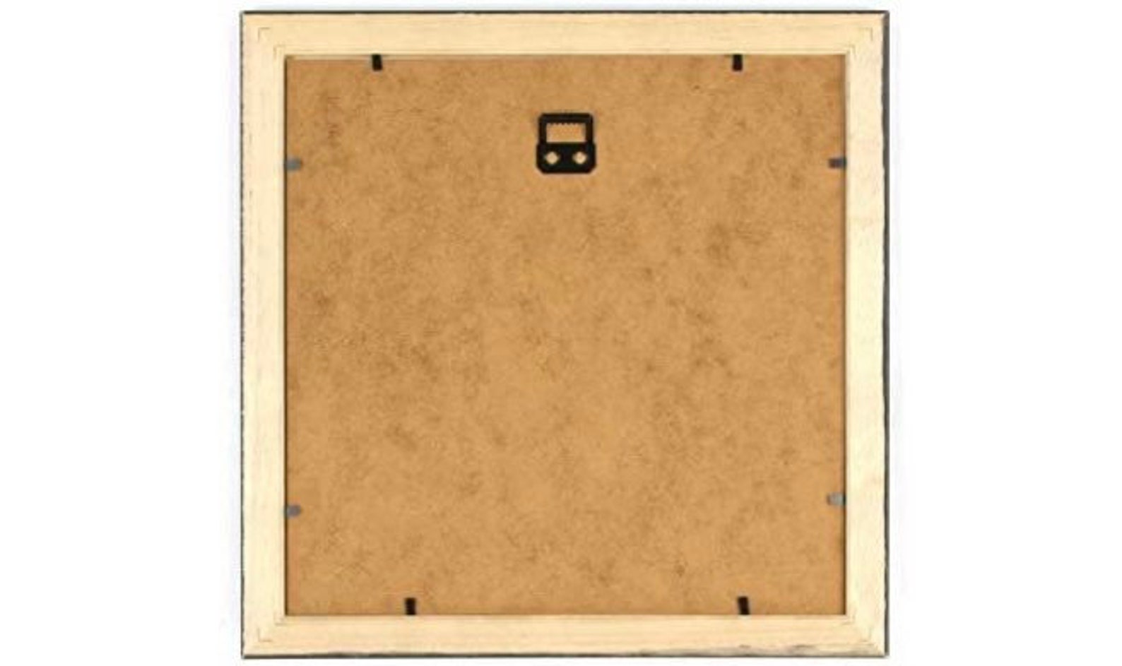 Black Square Frame 10x10 inches Natural Wood Square Picture Etsy