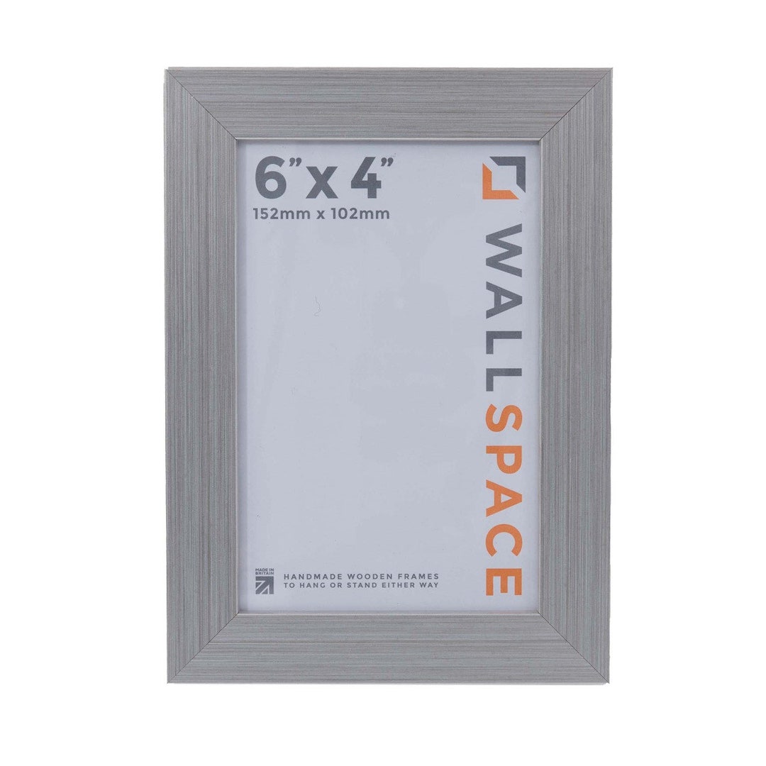 6 X 4 Inch Photo Frame Modern Silver 4x6 Inch Photo Frames With Real