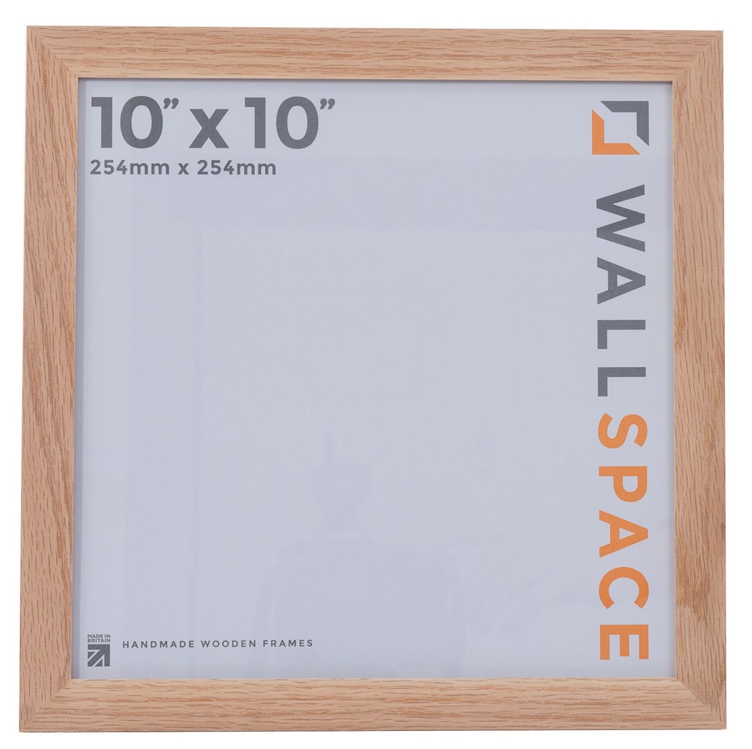 10x10 Oak Frame Square Picture Frames 10x10 Inches 25cm X 25cm Real Solid Oak Picture Frames Square 10x10 Oak Photo Frames Etsy