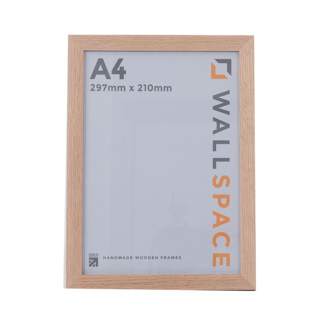 A4 Certificate Frame A4 Oak Frame 297mm X 210mm A4 Light Oak A4 Photo Frame Solid Oak A4 Picture