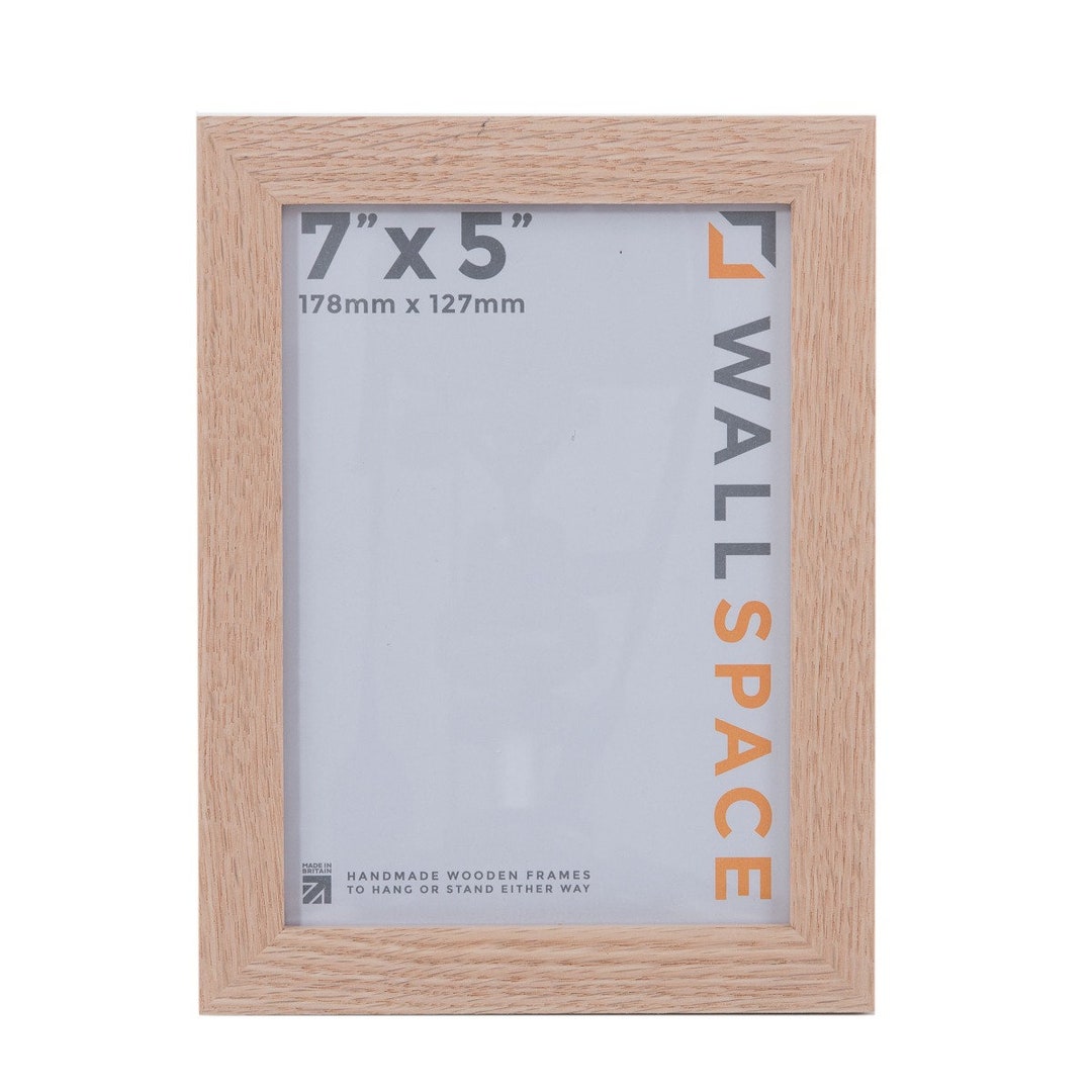 7x5 Oak Frame Real Oak Photo Frames 5x7 Inches Solid Oak 7x5 Photo