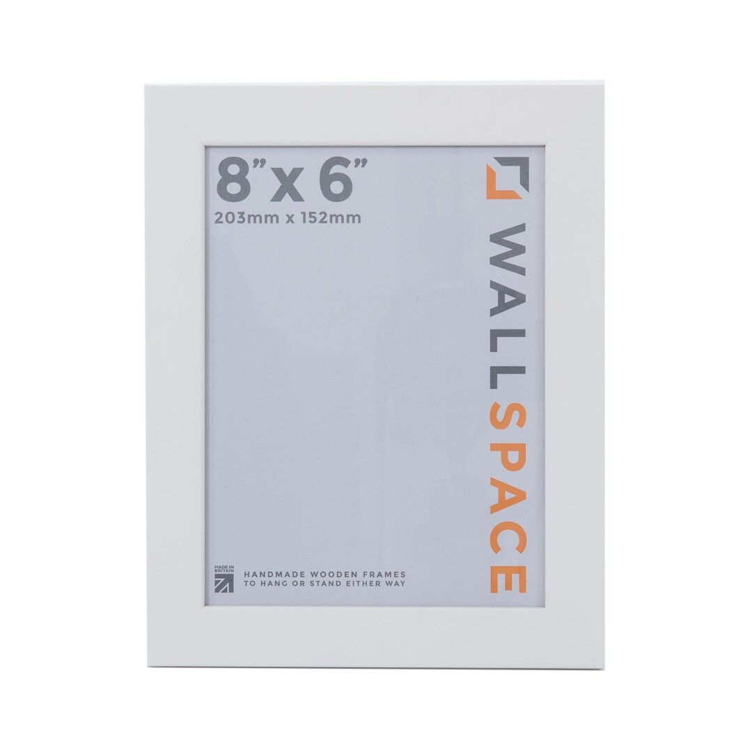 8x6 White Frame 8x6 25mm Photo Frame White 8 x 6 inch White Photo Frame ...
