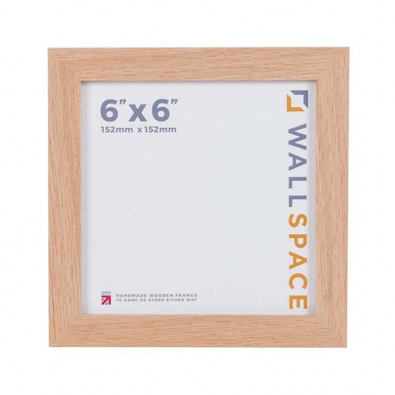 6x6 Picture Frame Wood Black 6x6 Frame 6 x 6 Frames 6 x 6, White