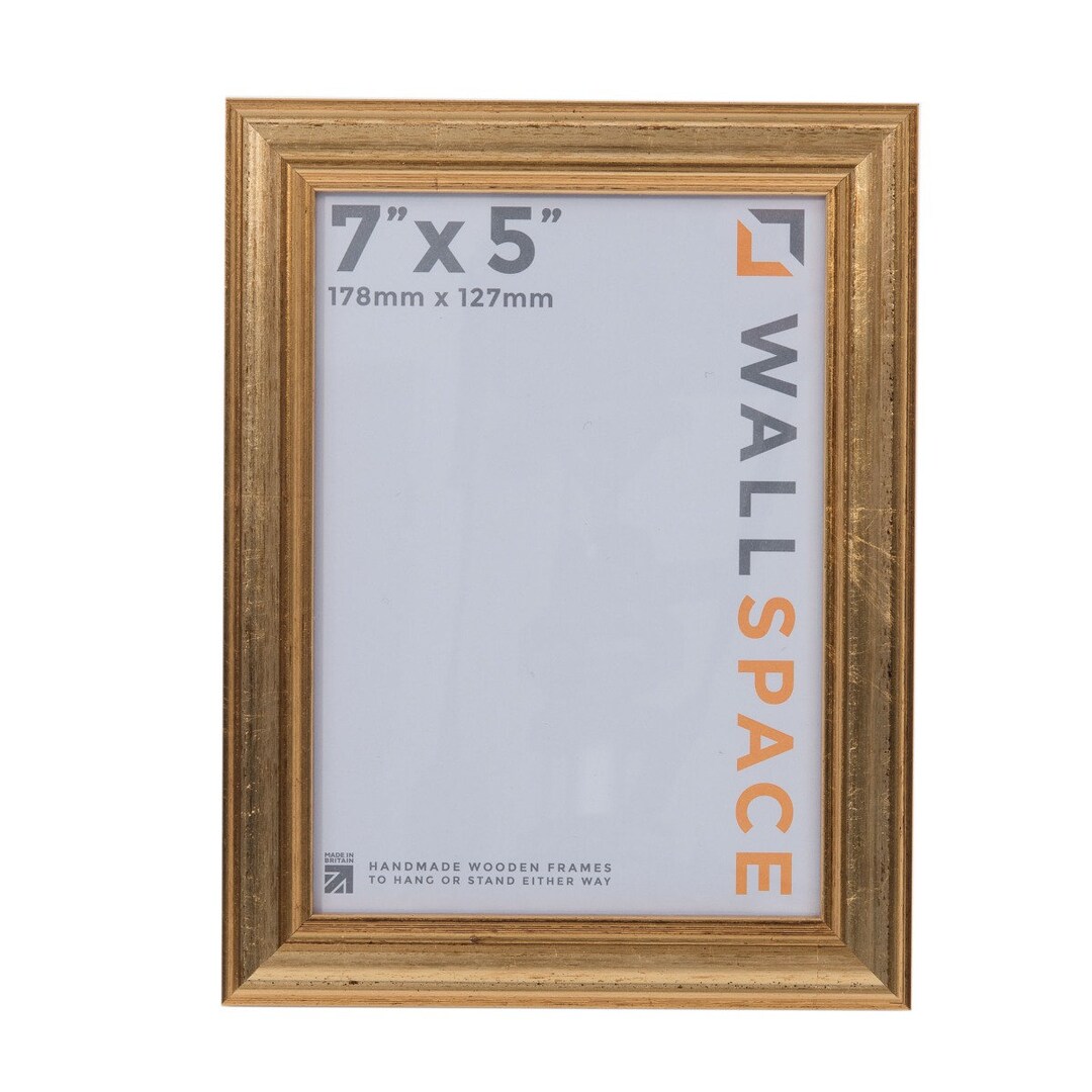 7x5 Gold Frame | Gold Photo Frame 7x5 Inches |7 X 5 Inch Gold Photo ...