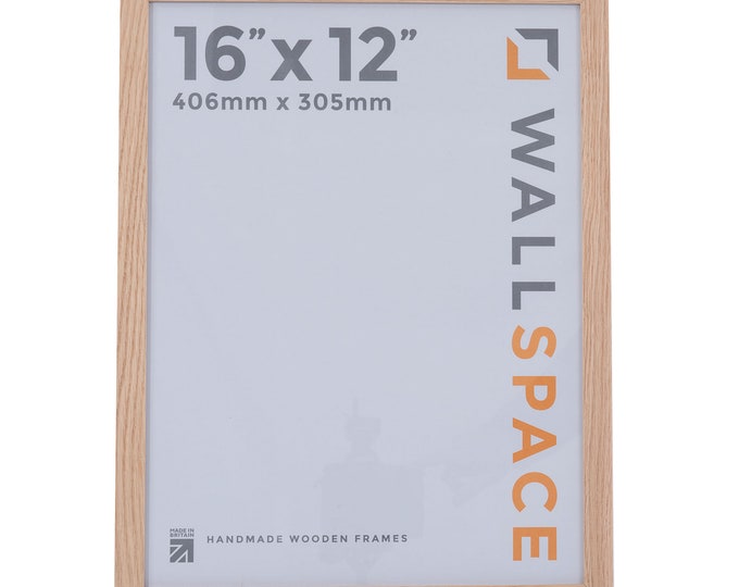 16x12 Oak Frame - Light Oak Picture Frame 16x12 Inch | 16 X 12 Inch Oak ...
