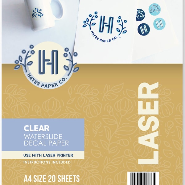 Clear Decals for Laser Printer Etsy