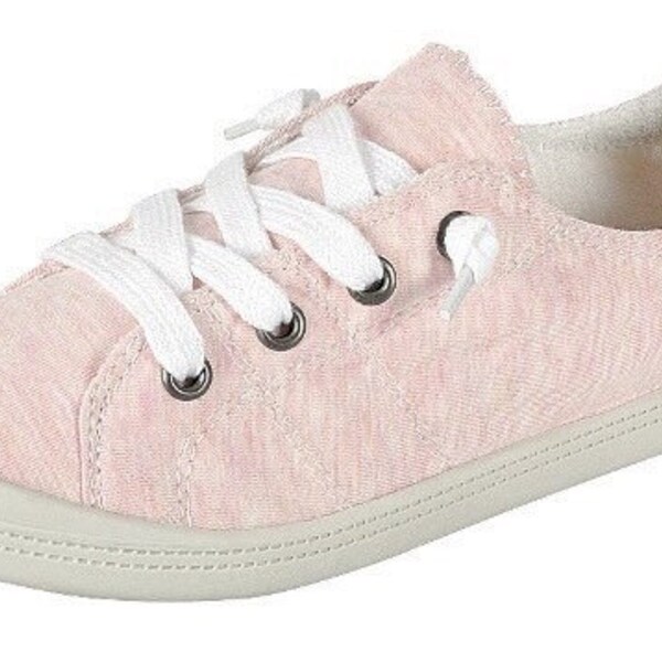 pointed toe canvas sneakers