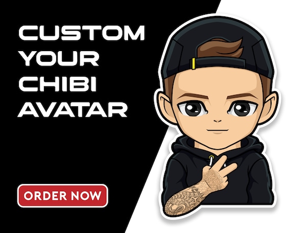 Custom Your Chibi Avatar/ Mascot Logo/ Gaming Logo/ Twitch - Etsy ...