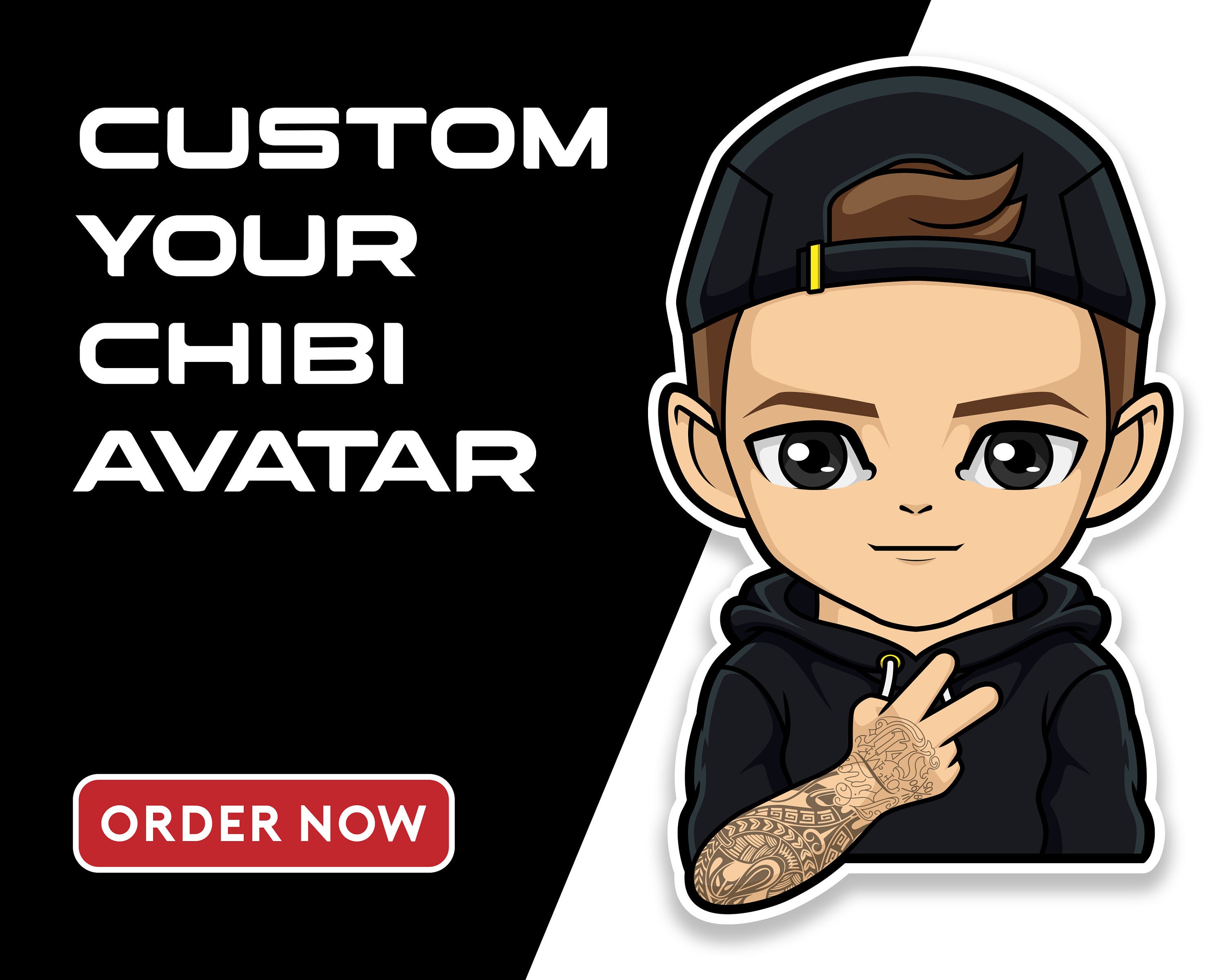 Custom Your Chibi Avatar/ Mascot Logo/ Gaming Logo/ Twitch - Etsy ...