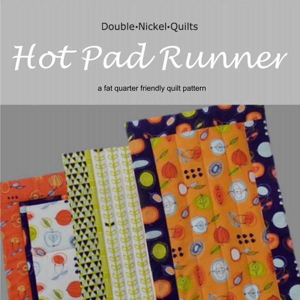 Hot Pad Runner digital download pdf pattern #DNQ126