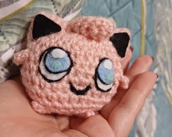Pokemon Jigglypuff amigurumi pop