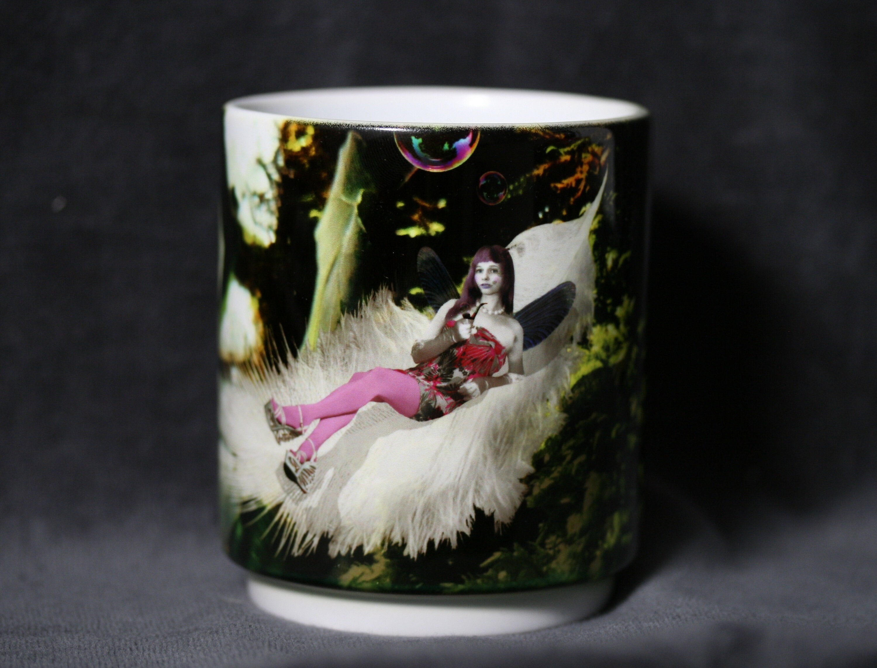 Féérie - Mug Art Empilable Fantastique Création Originale de L'atelier d'onirium®