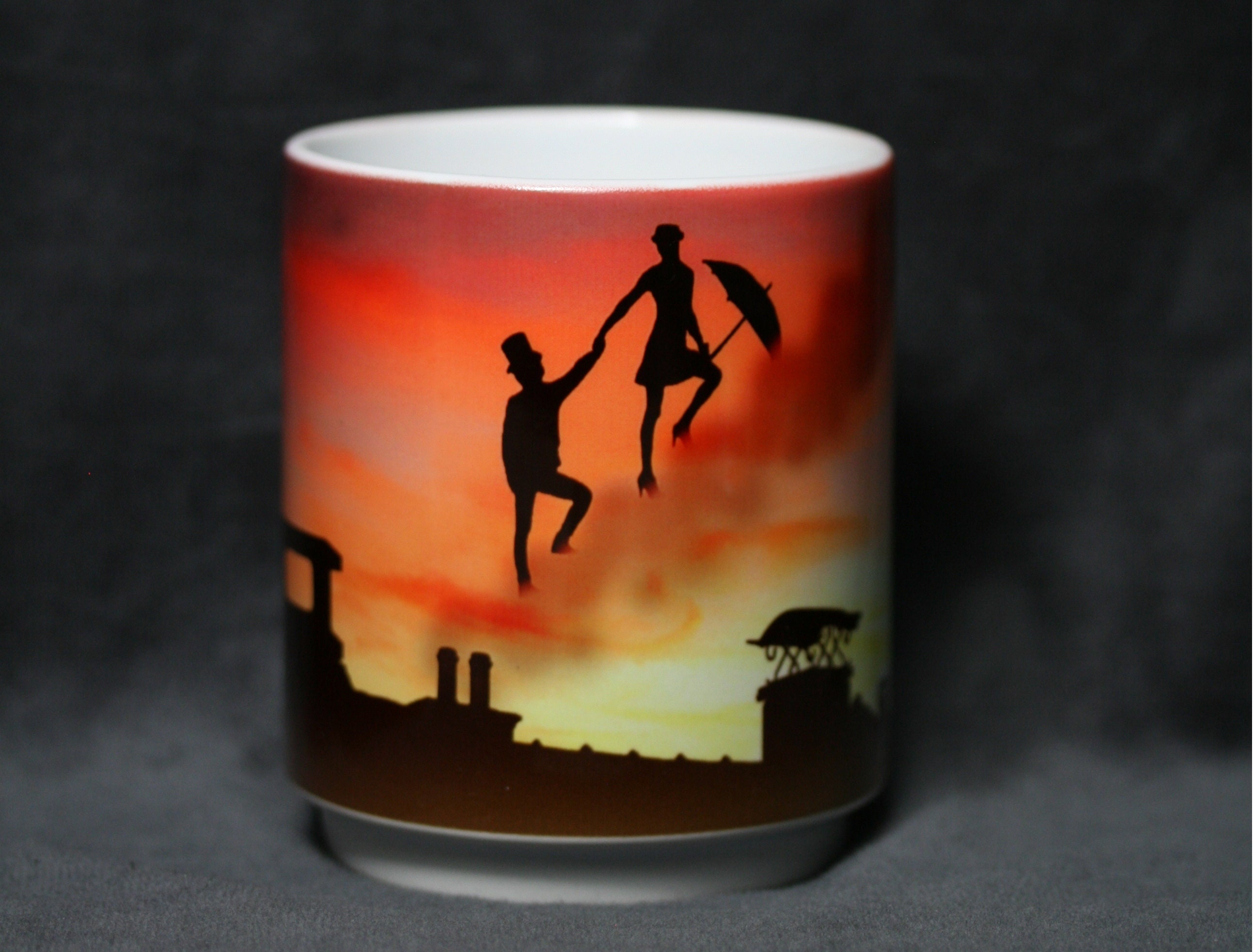 Chem'cheminée - Mug Art Empilable Fantastique Création Originale de L'atelier d'onirium®