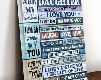 i love my daughter gifts
