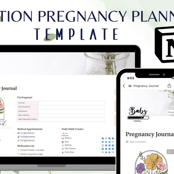 Pregnancy Journal - Etsy