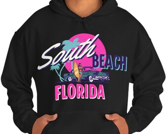South Beach Florida Hoodie
