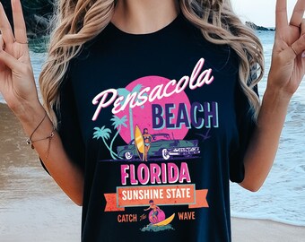 Pensacola Beach Florida T-Shirt, Florida Tshirt, Florida Vacation Tshirt, Florida Beach Shirt, Summer T-Shirt, Summer Beach Shirt