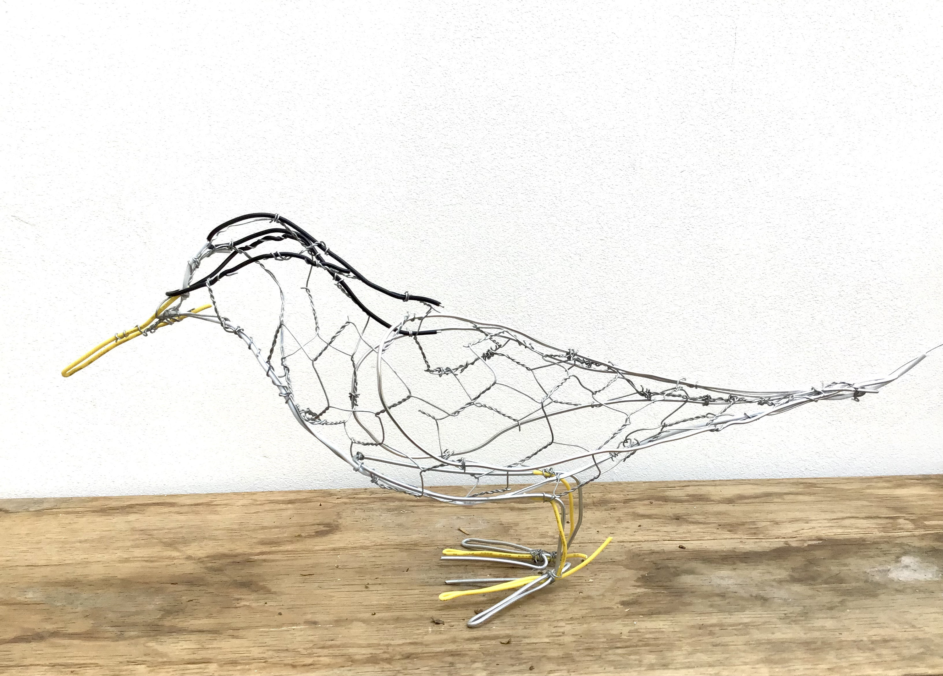 Little Tern BEACH Wire Bird Sculpture arte original casa o | Etsy