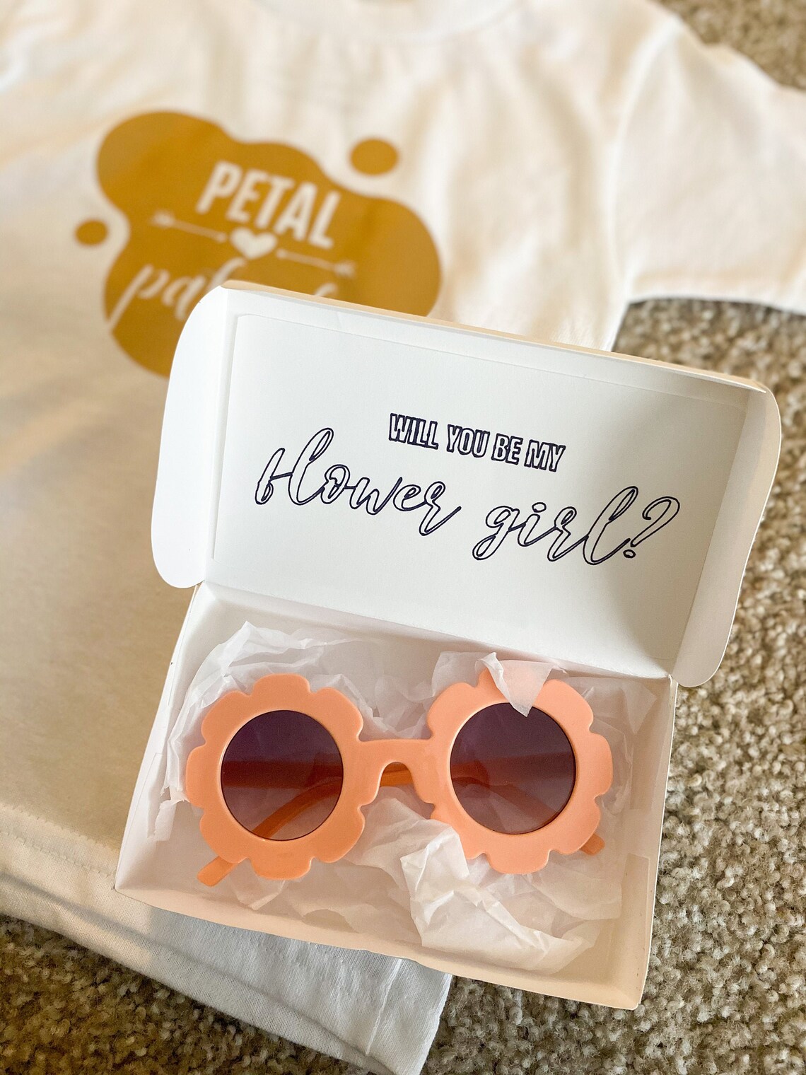 Flower girl proposal / gift / creative / affordable / proposal Etsy
