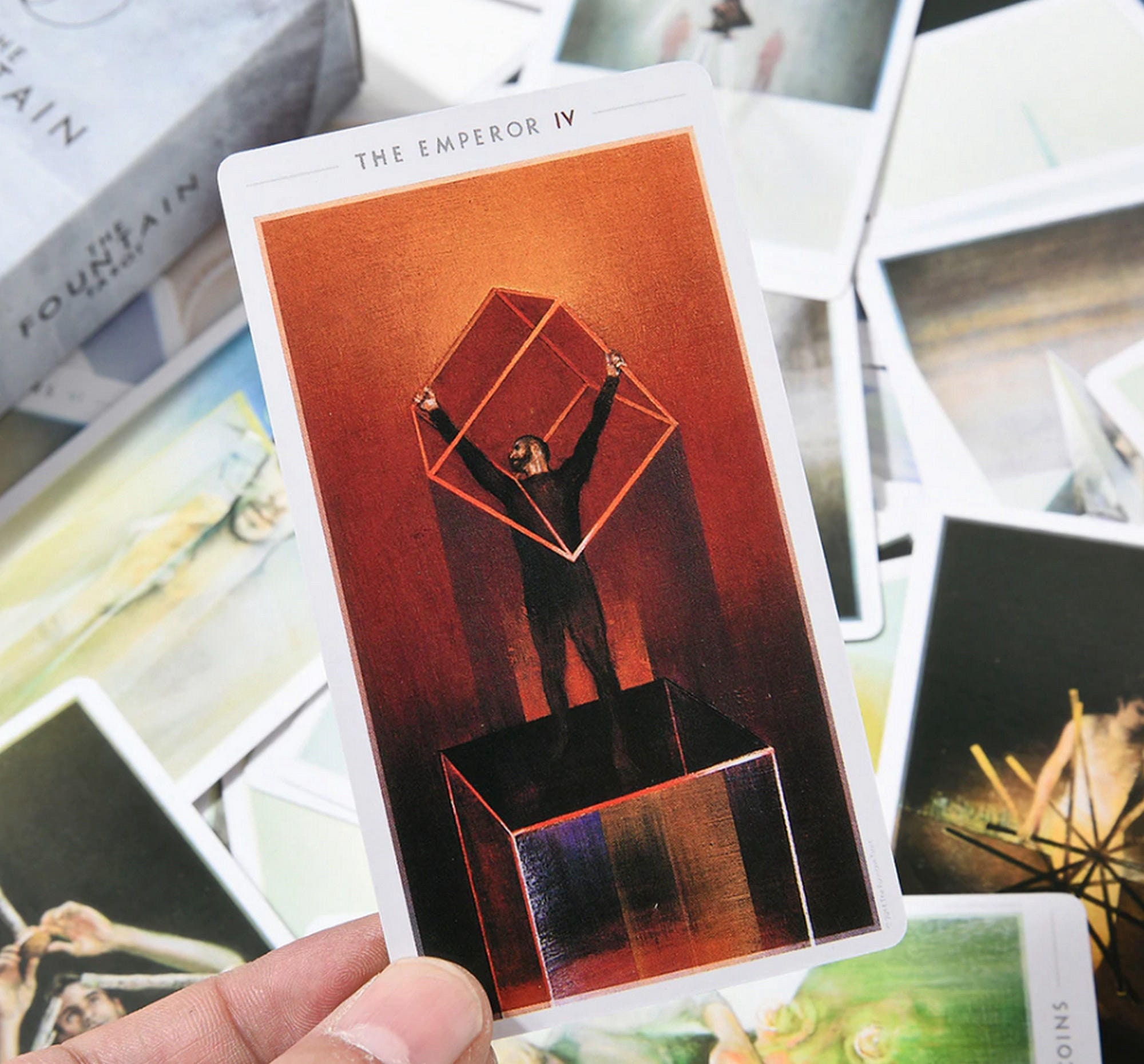 The Fountain Tarot Deck Illustrated with Guidebook Cards Etsy