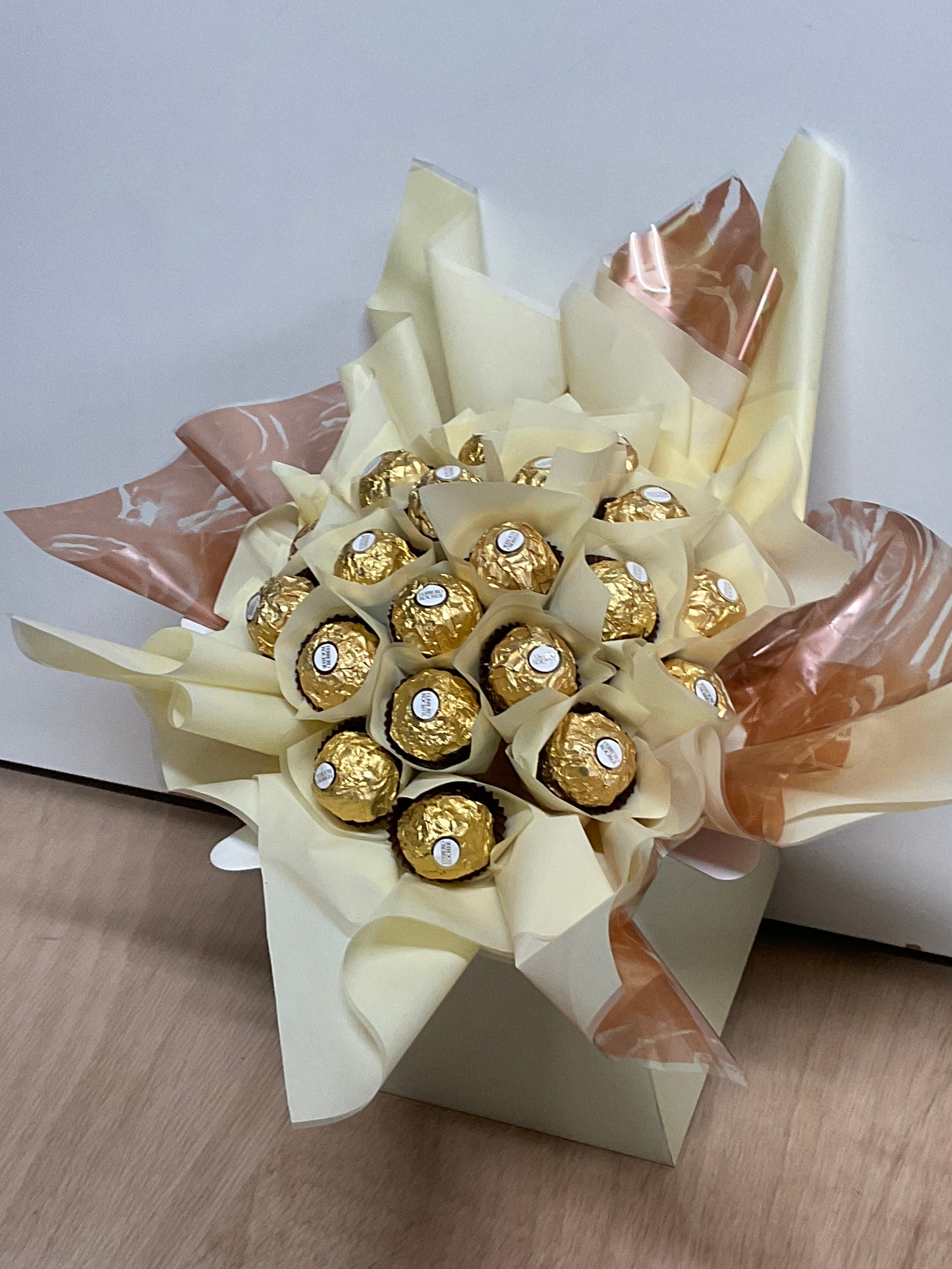 Ferrero Rocher Chocolate Gift Box Ferrero Rocher Valentines Etsy