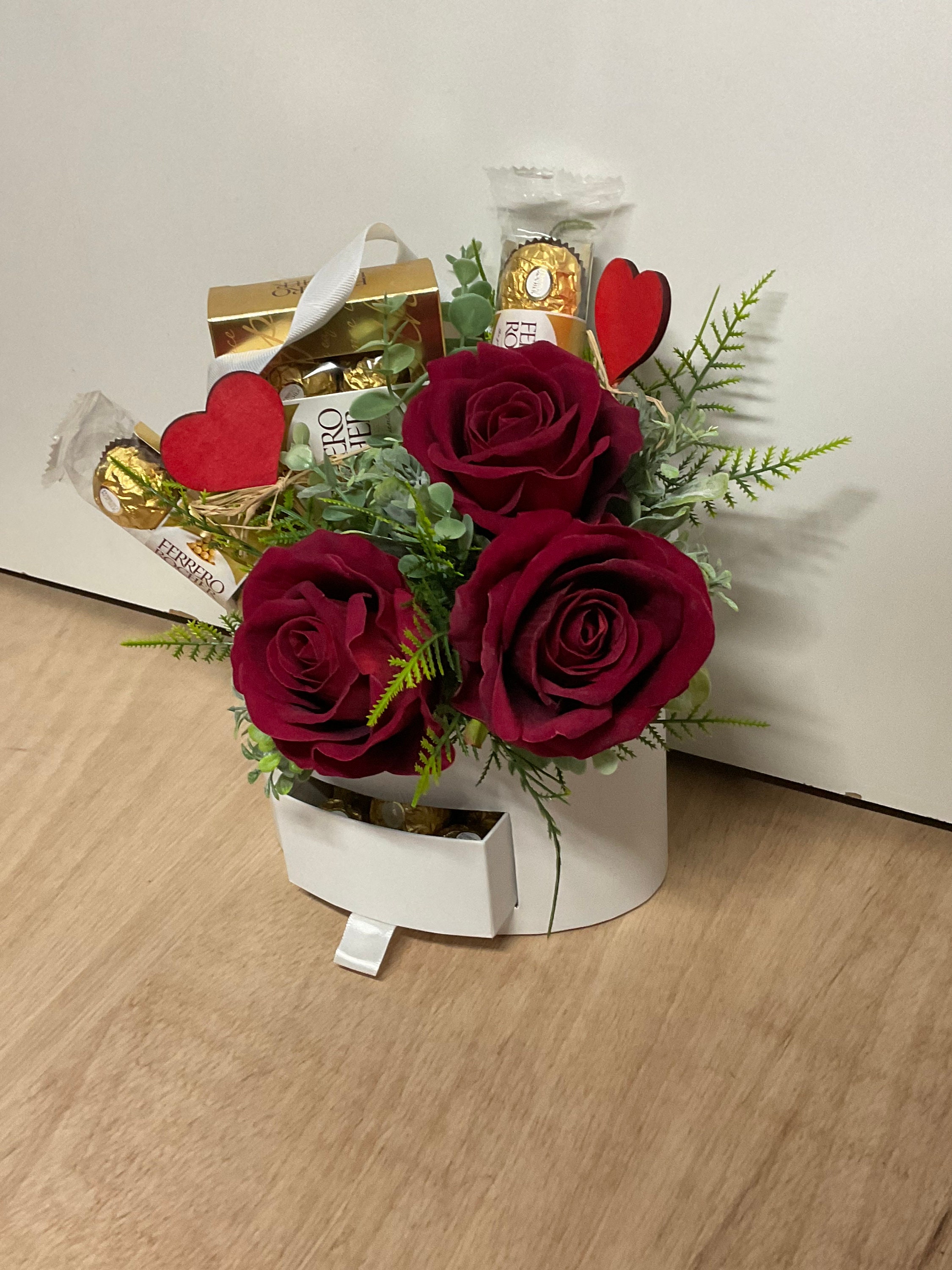 Ferrero Rocher Chocolate Gift Box Ferrero Rocher Valentines Etsy Uk