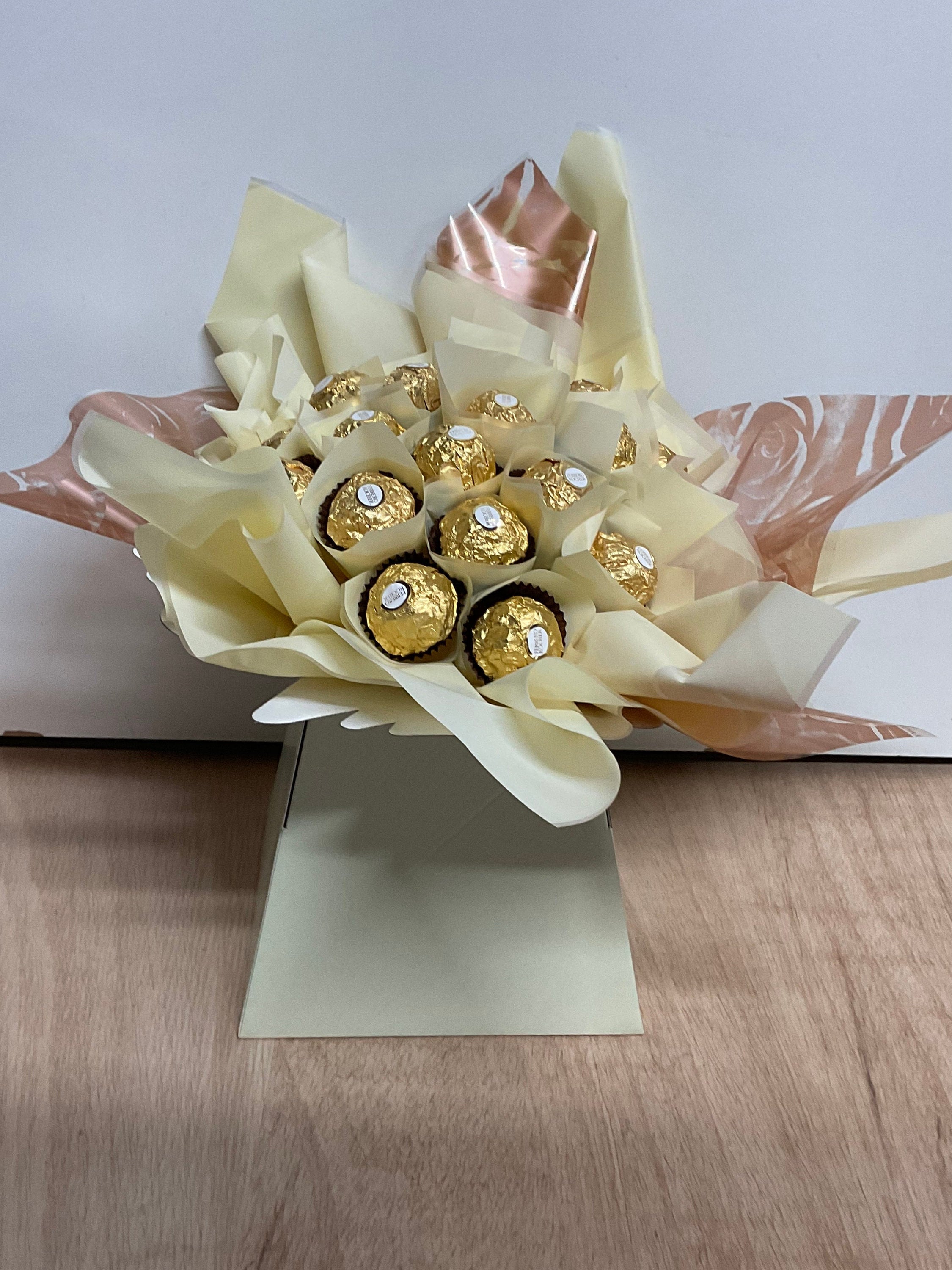 Ferrero Rocher Chocolate Gift Box Ferrero Rocher Valentines Etsy