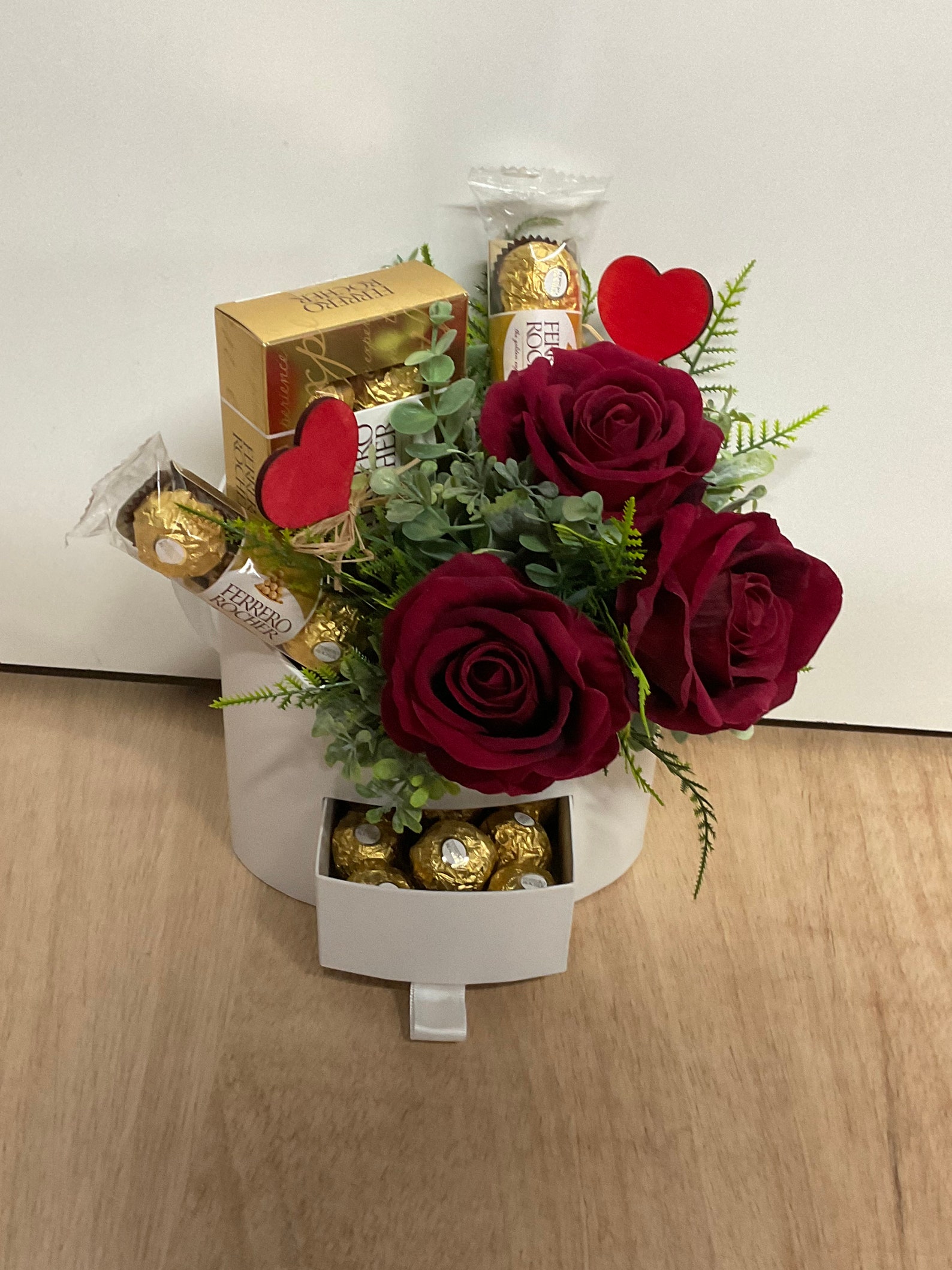 Ferrero Rocher Chocolate Gift Box Ferrero Rocher Valentines Etsy