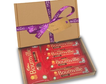 Cadburys Bournville Chocolate Selection Box, Chocolate Hamper, Gifts For Him, Gifts For Her, Personalised Gift, Cadburys Bournville Gift Box