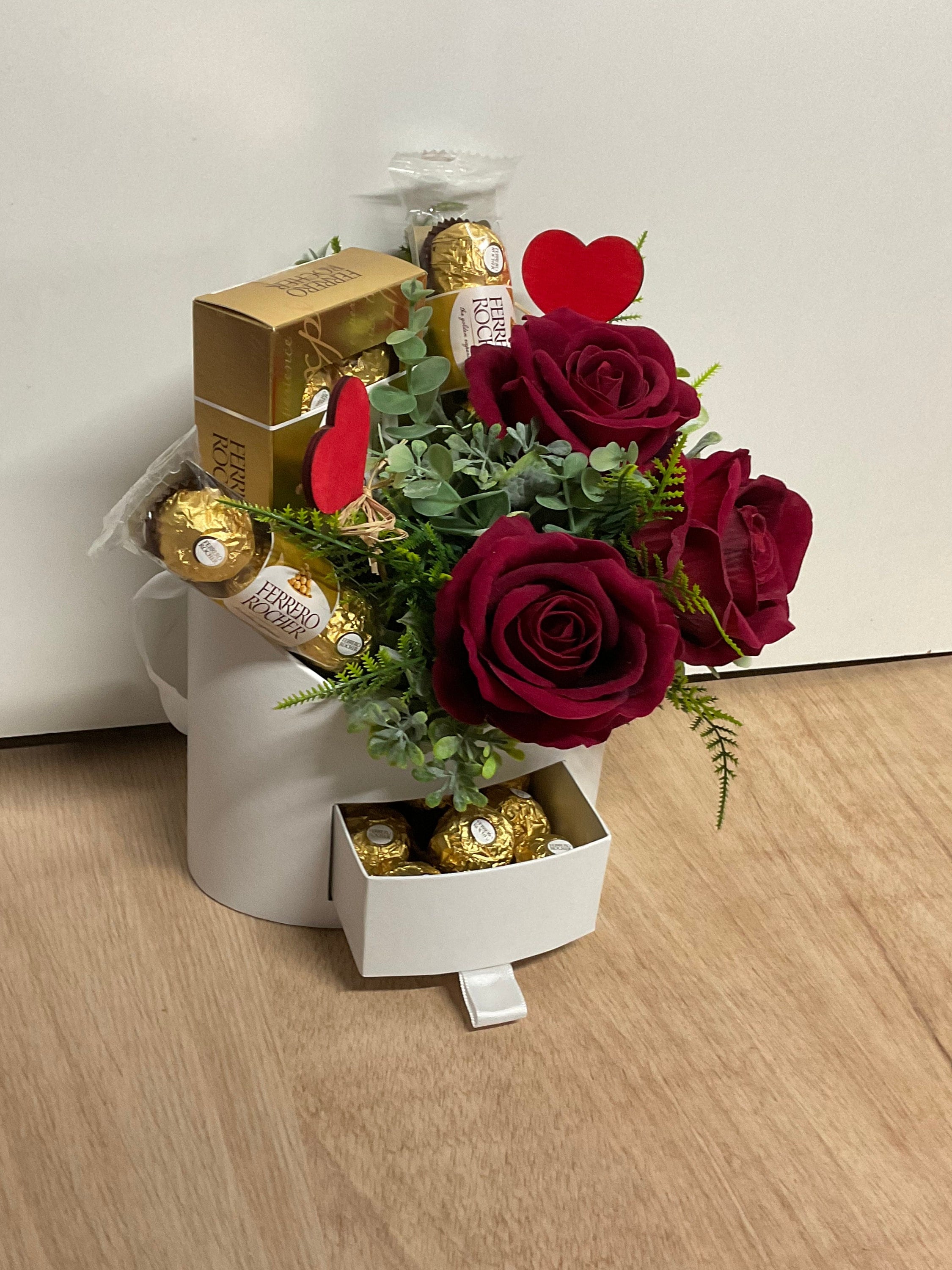 Ferrero Rocher Chocolate Gift Box Ferrero Rocher Valentines Etsy