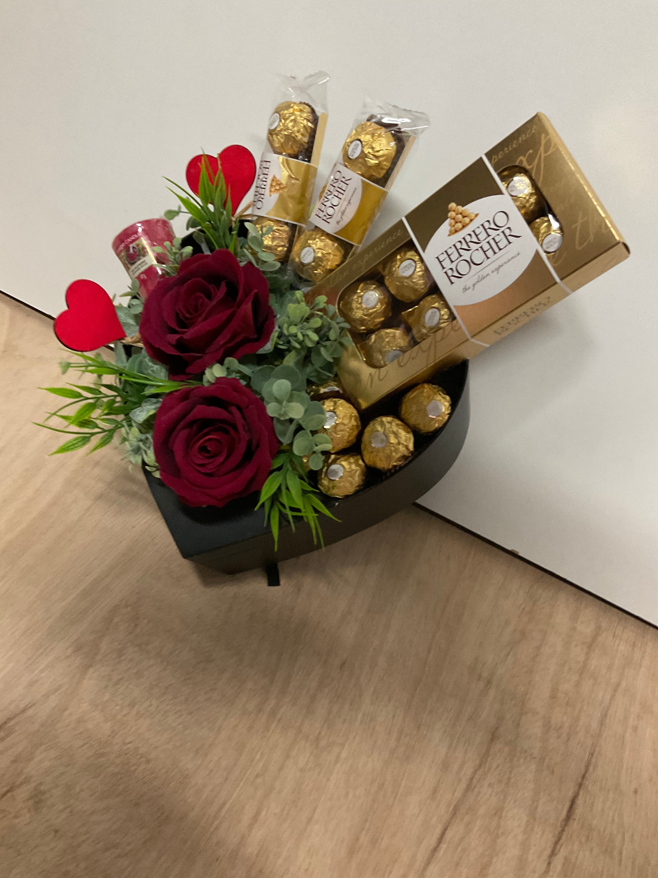 Ferrero Rocher Chocolate Gift Box Ferrero Rocher Valentines Etsy