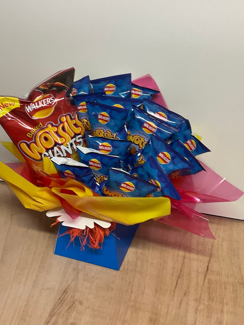 Walkers Wotsits Crisps Variety Savoury Bouquet Wotsits Crisp Etsy UK