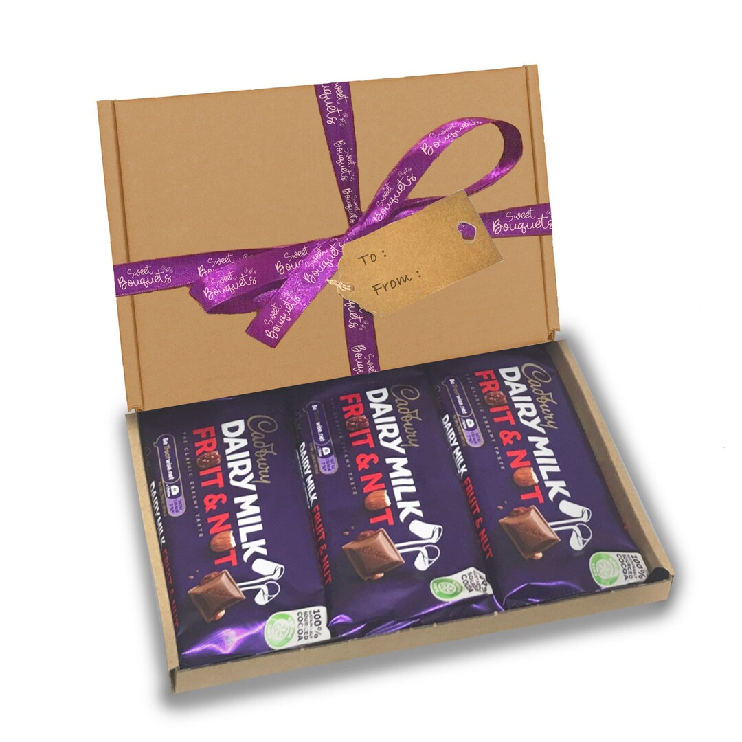 Cadburys Dairy Milk Fruit & Nut Chocolate Selection Box, Chocolate