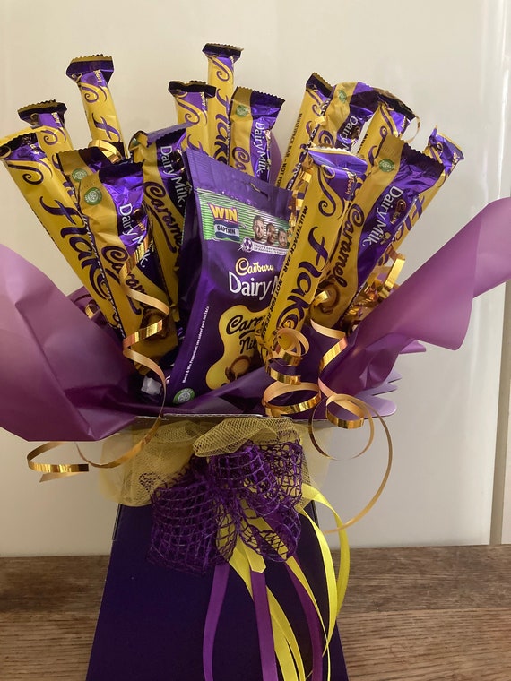 Cadburys Flake Chocolate Bouquet Cadburys Caramel Bouquet