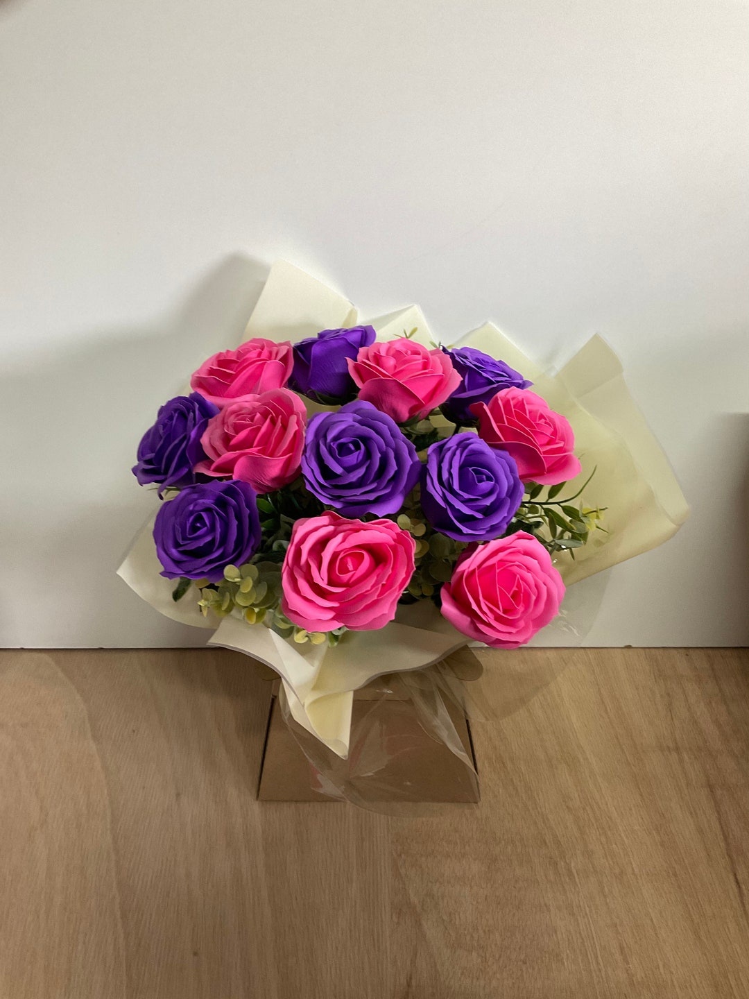 Handmade Flower Soap Bouquet Handmade Soap Flower Soap Etsy Canada