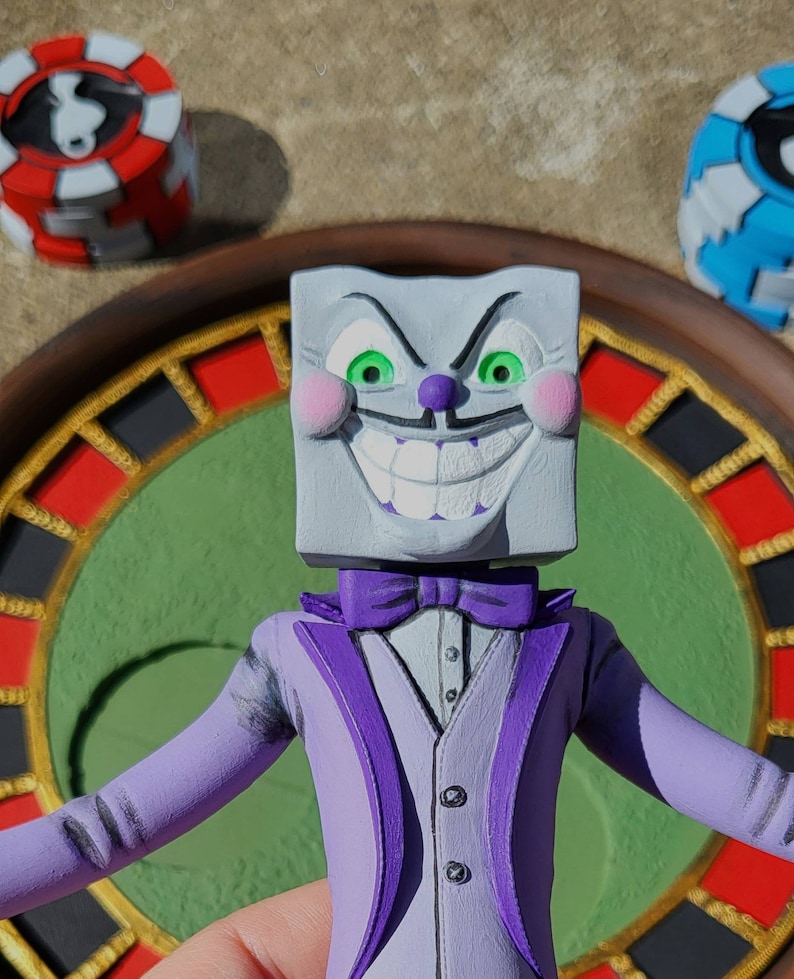 King Dice Diorama Available Cuphead Game Replica Etsy UK