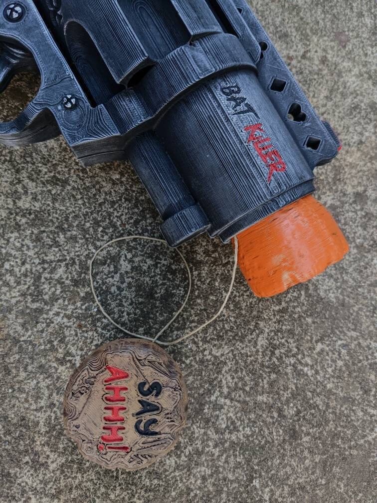 Pop Roll Revolver POP Gun / Revolver W/ Harley Quinn Face : 3D Printed Replica - Etsy