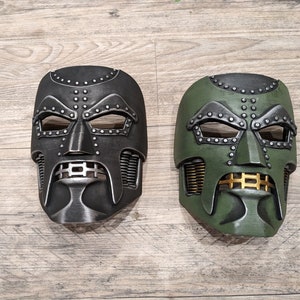 Dr. Doom Mask - Custom Painted 3D Printed